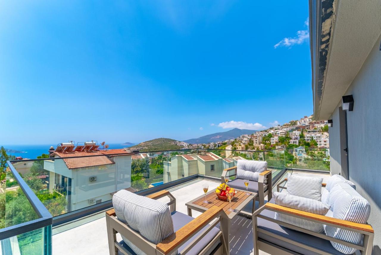 Villa Kazarman, Kalkan'In Kalbinde Denize, Merkeze 外观 照片